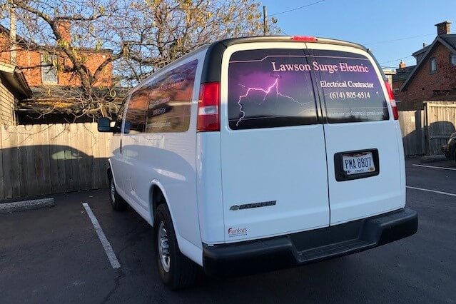 Rear Van Window Decal