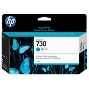 HP 730 Cyan Ink Cartridge 130ml