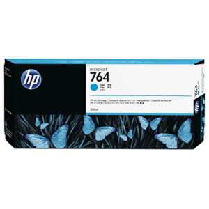 HP 764 Cyan Ink Cartridge 300ml