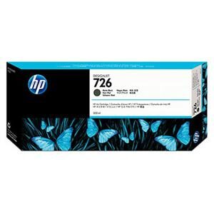 HP 726 Matte Black Ink Cartridge