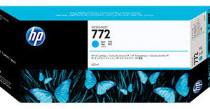 HP 772 Cyan Ink Cartridge