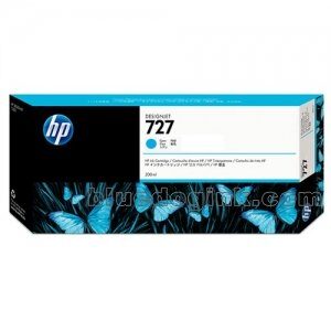 HP 727 Cyan Ink Cartridge