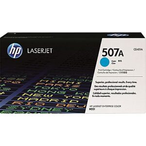 HP 507A Cyan Toner Cartridge (CE401A)