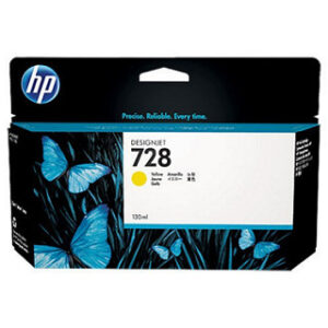 HP 728 Yellow Ink Cartridge 130ml